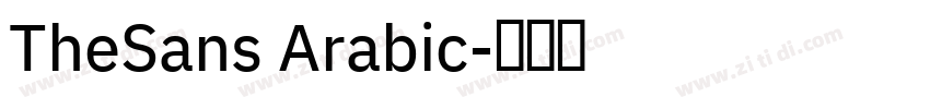 TheSans Arabic字体转换